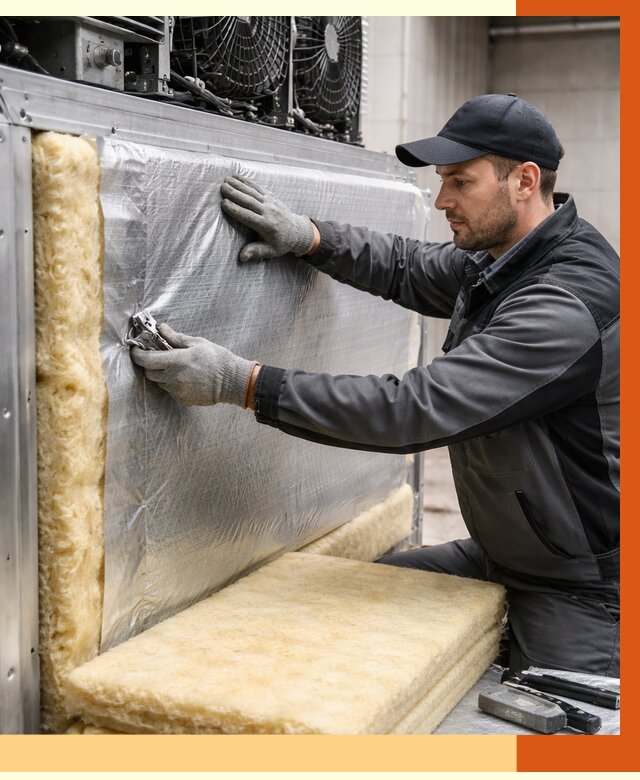 Утепление холодильного агрегата в калуге от 8597 руб. под ключ | ТепломастерКлг