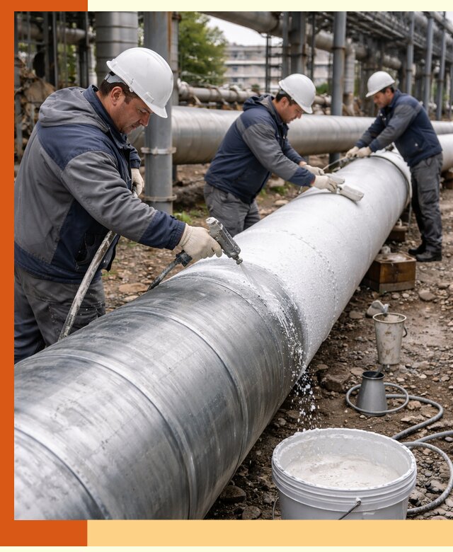 Утепление теплотрассы жидкой теплоизоляцией в калуге