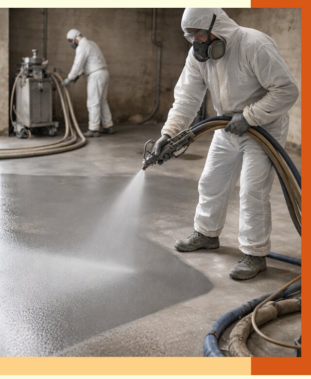 Гидроизоляция полимочевиной в калуге от 8597 руб/м² — напыление полимерной гидроизоляции | ТепломастерКлг